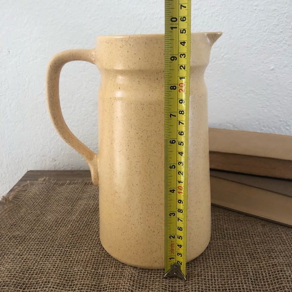 Vintage Boho Style Treasure Craft Butterfly Pitcher - Picture 4 of 7